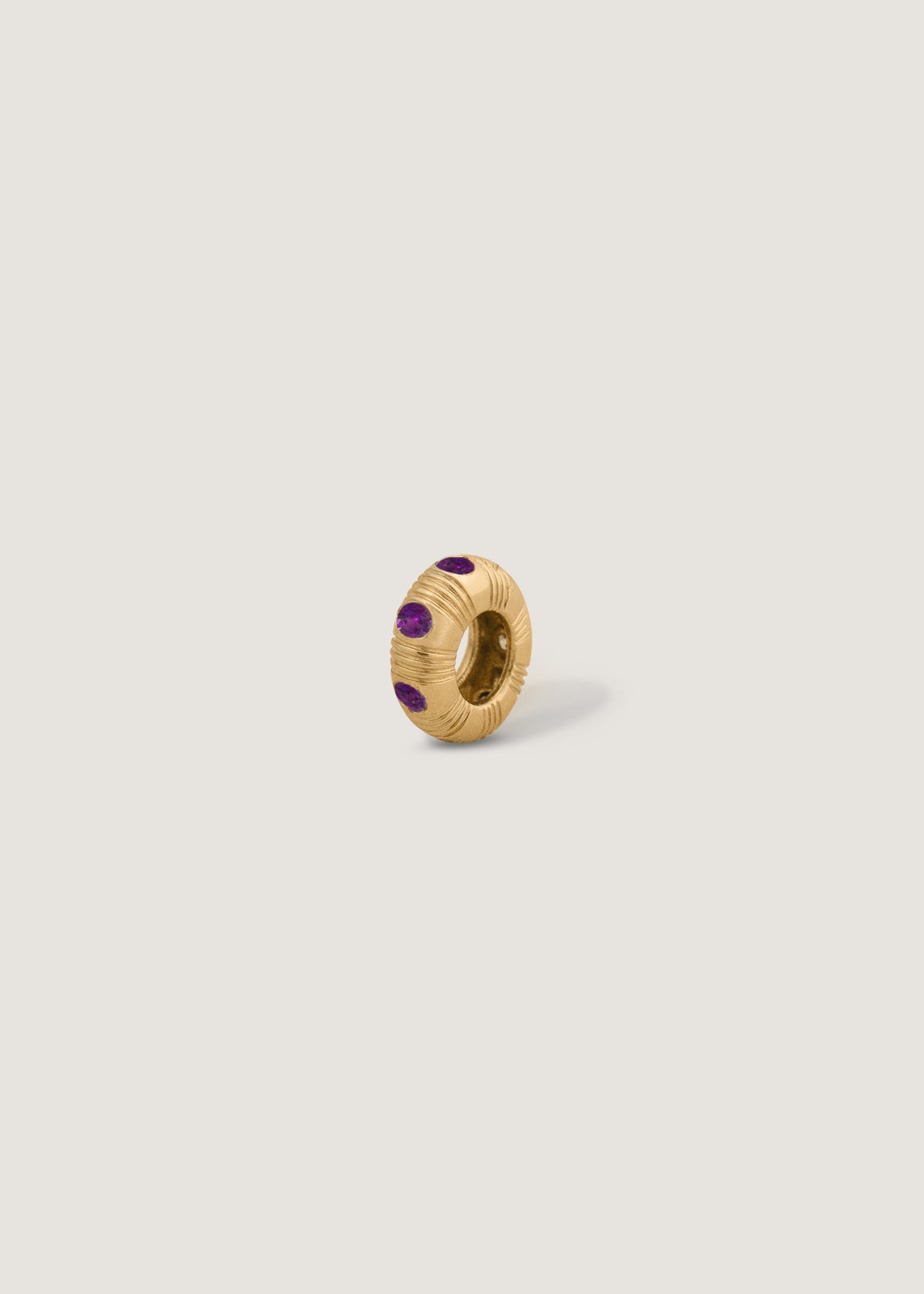 Kinn - Anniversary Birthstone Charm Amethyst