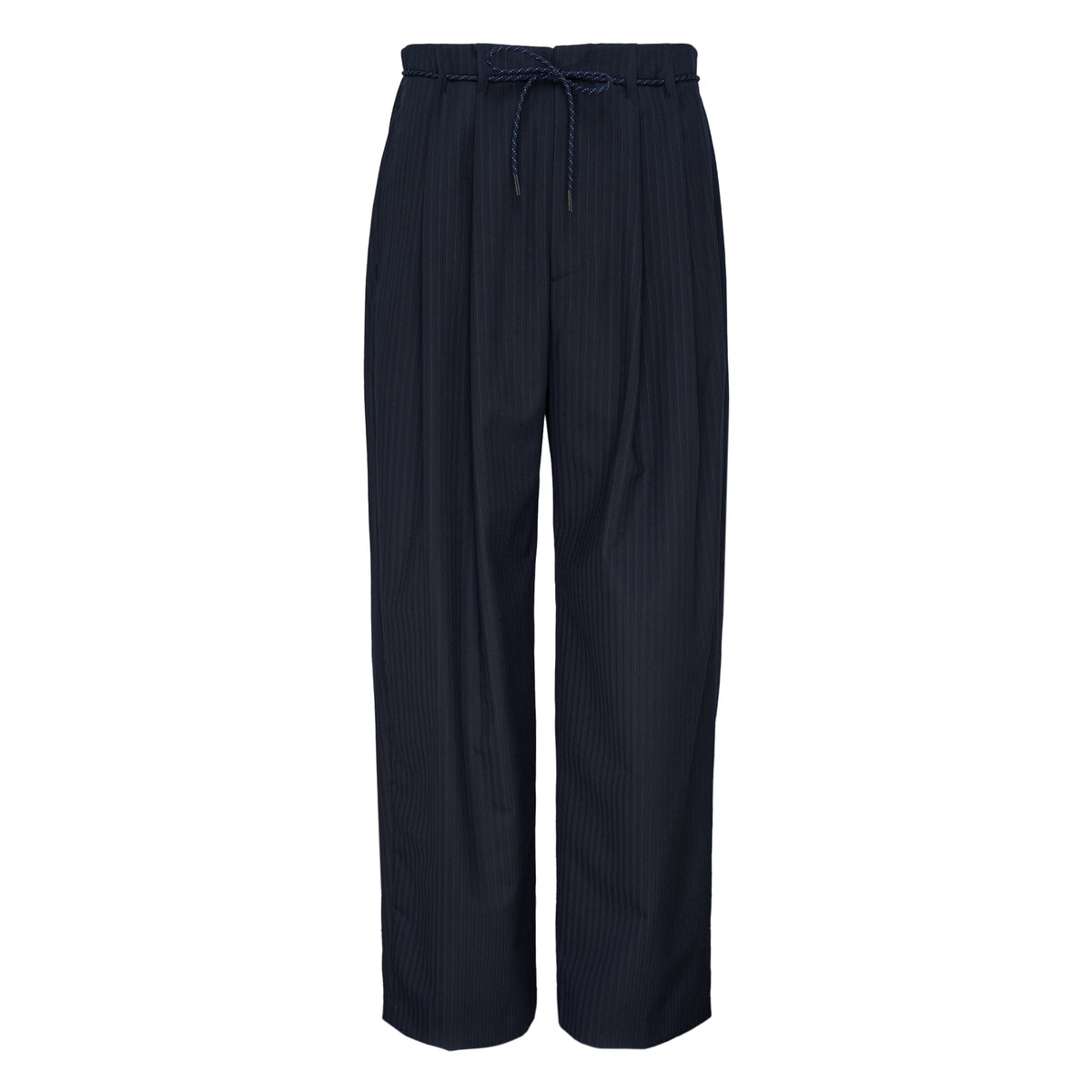Suiting Pants With Robe Belt Detail