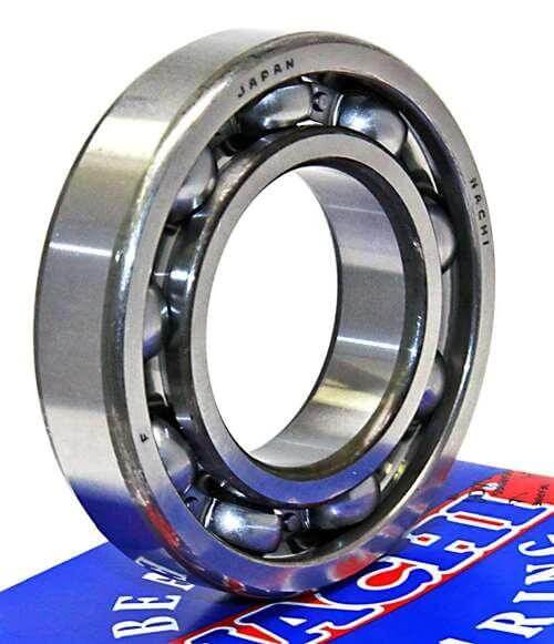 6008 Nachi Bearing Open C3 Japan 40x68x15mm on display, showcasing its deep groove design and precision manufacturing.