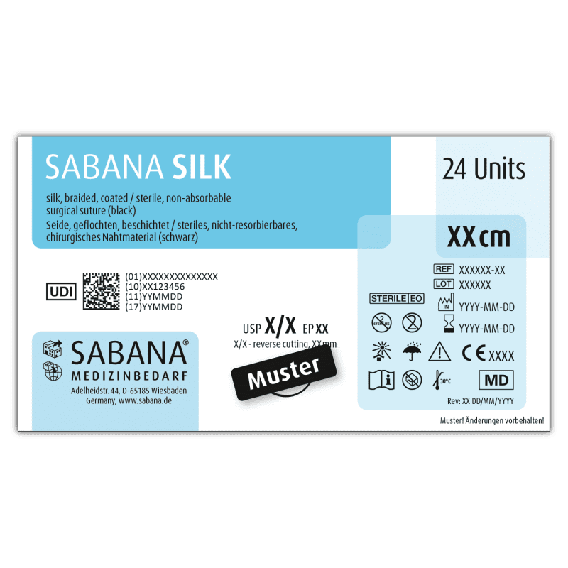 SABANA SILK USP 2-0 EP 3 HS-26-75 Medvana UK