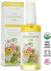 Huile de nettoyante pour le visage à l’argan - Badger