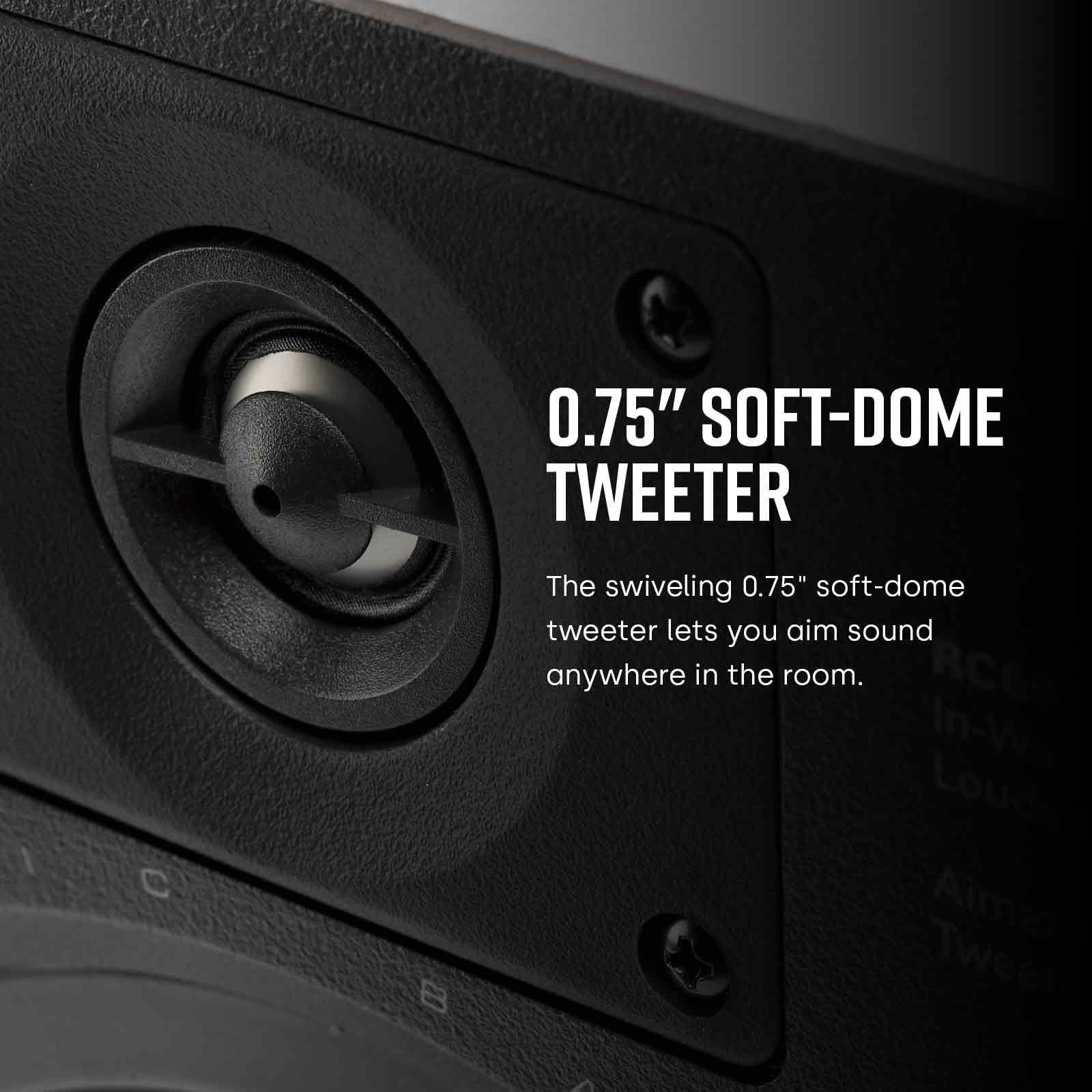 Altavoces de Pared Polk Audio Blanco 6.5 in 2 Vías