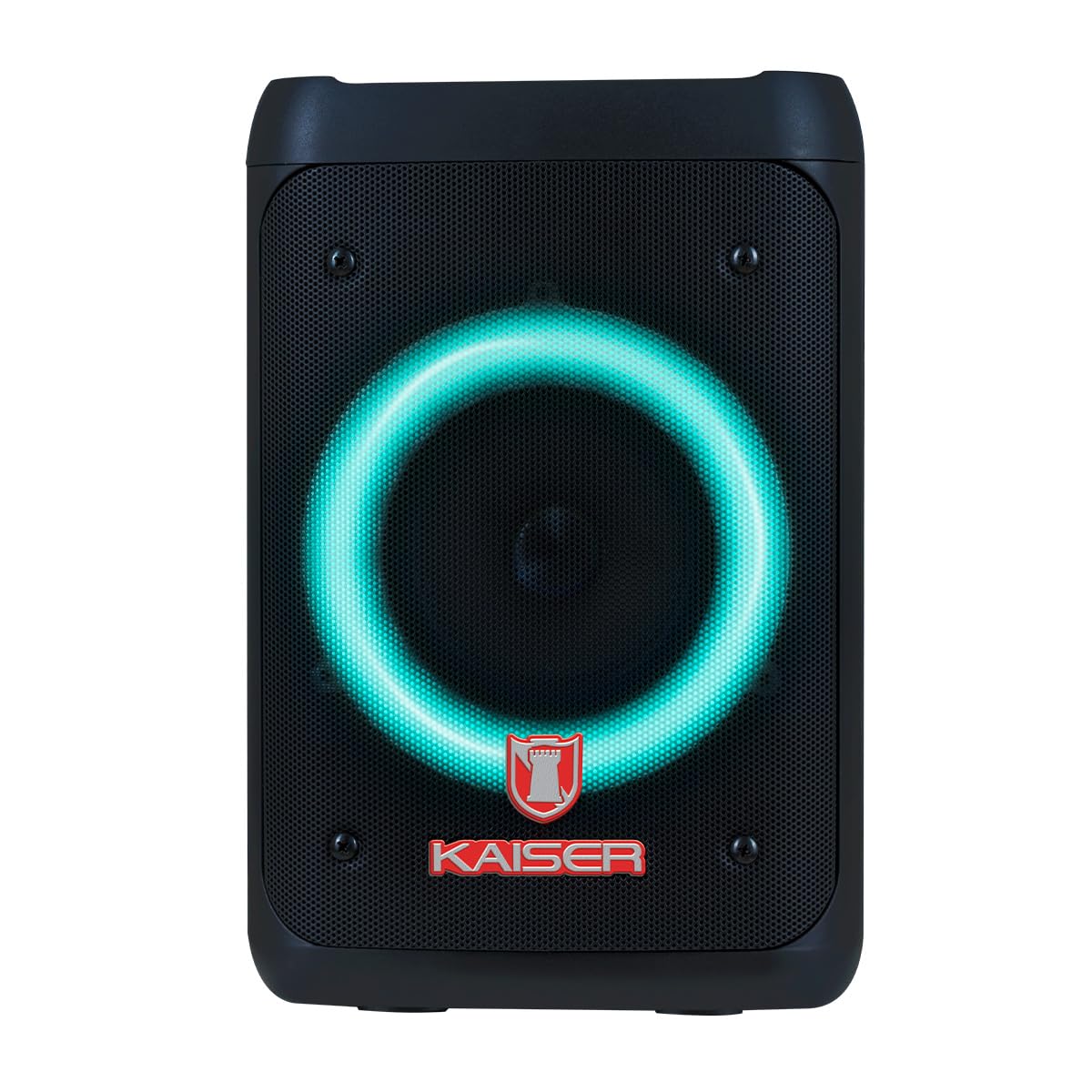 Kaiser Bocina Bafle Profesional Recargable de 4” y 3000W PMPO con Bluetooth, Radio FM y Luces LED Modelo KSW-7002 BB 4