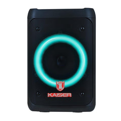 Kaiser Bocina Bafle Profesional Recargable de 4” y 3000W PMPO con Bluetooth, Radio FM y Luces LED Modelo KSW-7002 BB 4