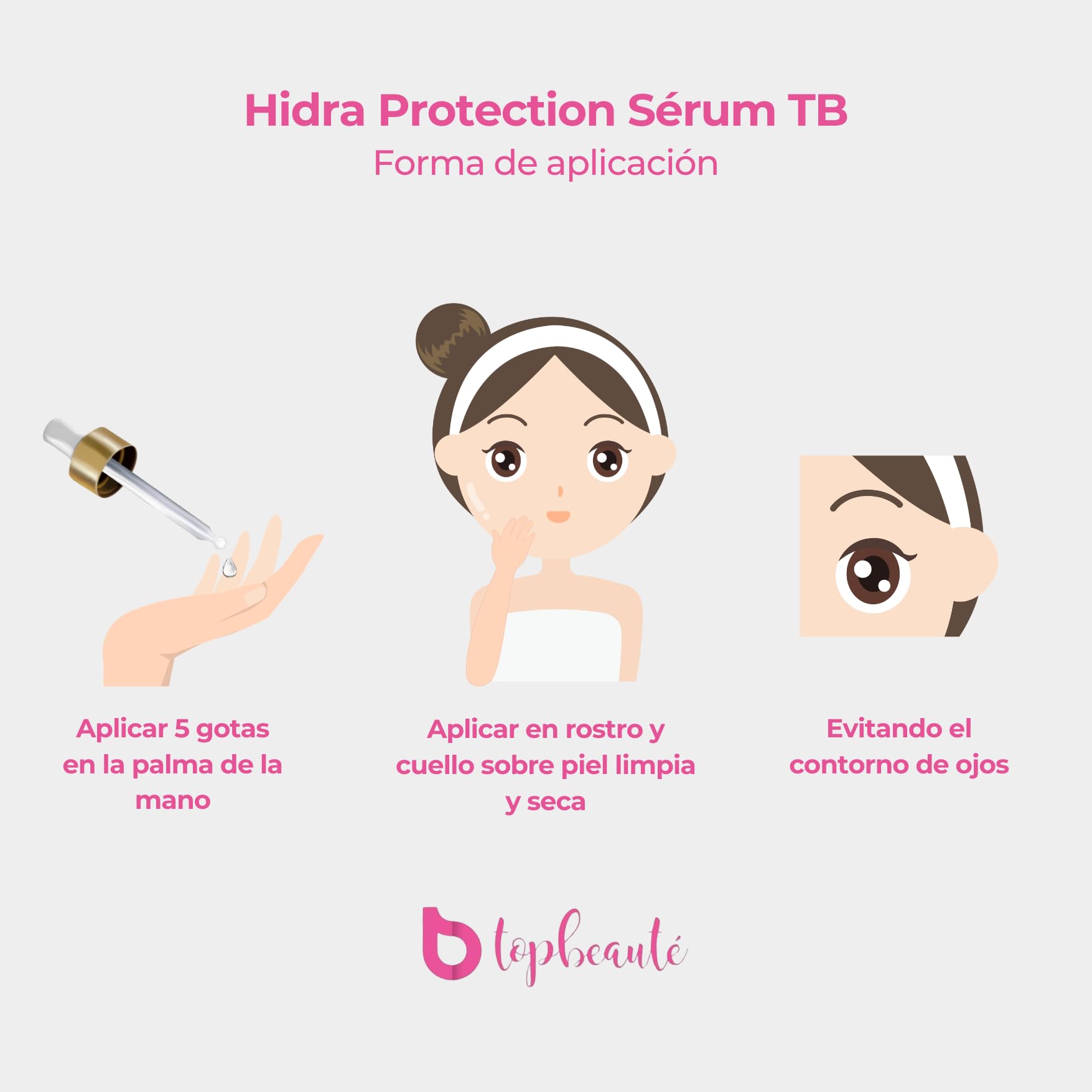Sérum Facial Top Beauté Vitamina C y Ácido Hialurónico Hidratante Antioxidante