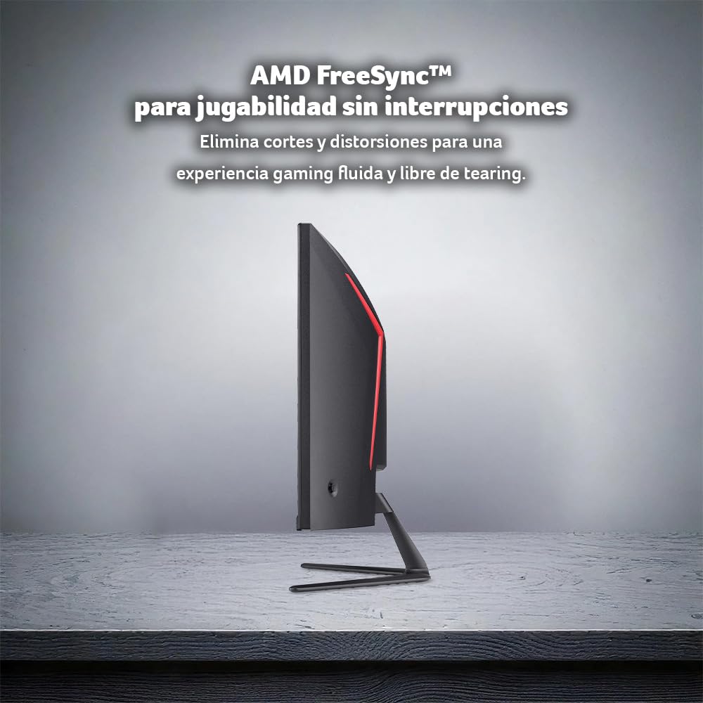 Acer Monitor Gamer Curvo 1500R ED0 34" UWQHD 3440 x 1440 200Hz Panel VA | Frecuencia de actualización 200Hz | Tiempo de Respuesta 1ms/0.5ms (GTG, Min) | Tecnología AMD FreeSync