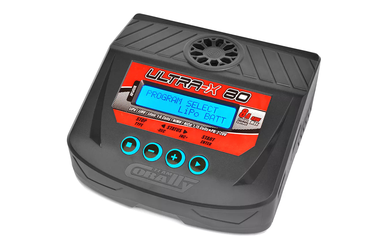 Chargeur lipo 1-6S 80W Ultra-X 80 Corally