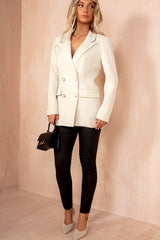 Liana Stone Double Breasted Blazer
