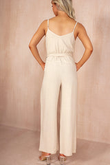 Cathy Stone Linen Jumpsuit