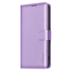 Samsung Galaxy A56 (5G) BINFEN Kunstskinn Flip Deksel m. RFID Blokkering - Lilla