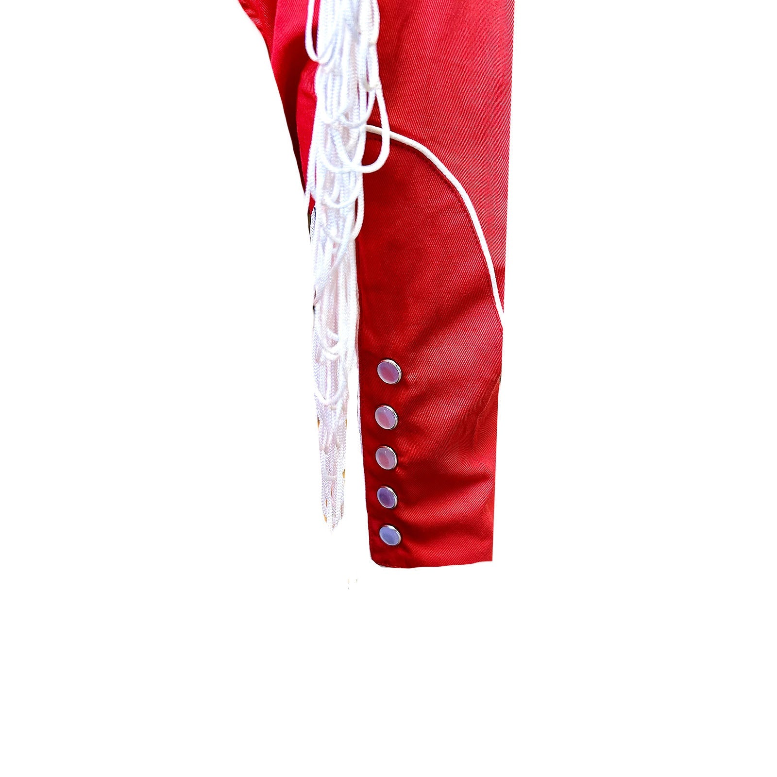 Men's Vintage Red Fringe Embroidered Western Shirt - Rockmount