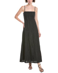 rag & bone Bianca Striped Linen-Blend Maxi Dress