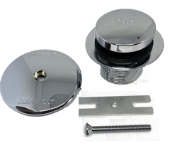 68296-PB FOOT ACTUATED Trim Kit, 1.865-11.5 x 1.25, 3.10-In Flange, Polished Brass "PVD"