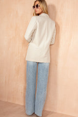 Nell Stone Double Breasted Blazer