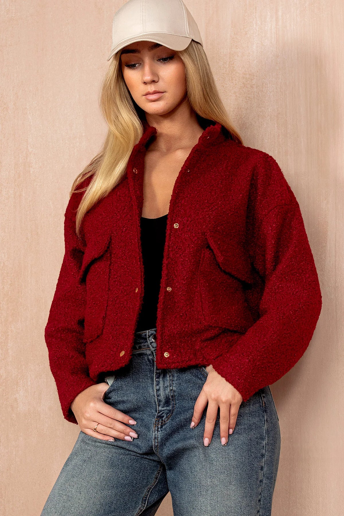 Cole Red Borg Jacket