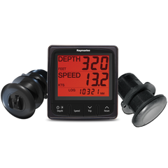 Raymarine i50 Tridata Pack Speed Temp Depth with Thru hull Transducers