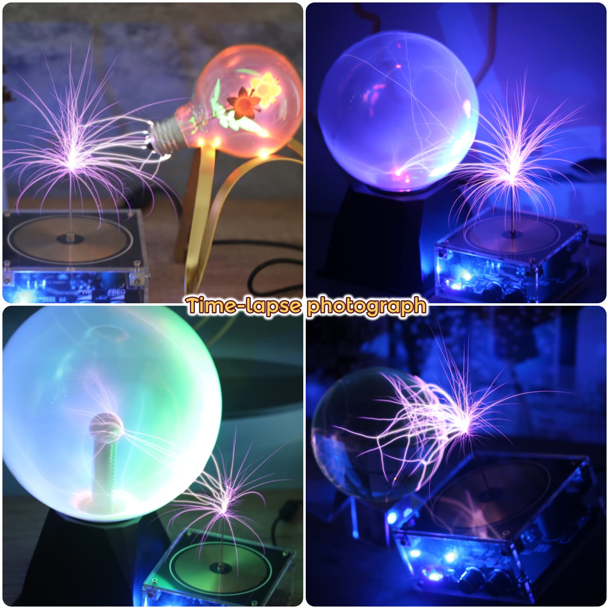 Joytech Bluetooth Music Tesla Coil Arc Plasma Altavoz de transmisión inalámbrica Experimento de computadora Juguete Modelo SSTC SS02