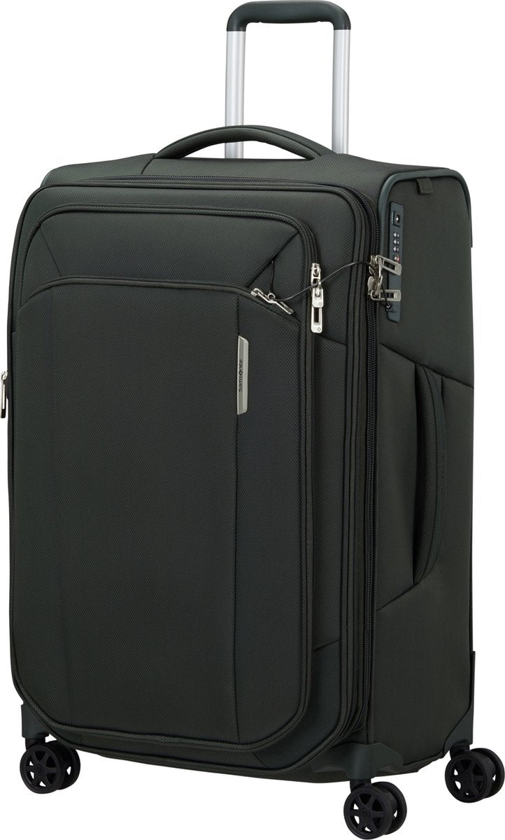 Samsonite Reiskoffer - Respark Spinner 67/24 Exp (Compact) Forest Green
