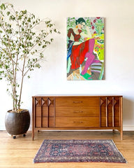 Mid-Century "Perspecta" by Kent Coffey Dresser w/ Rosewood Details