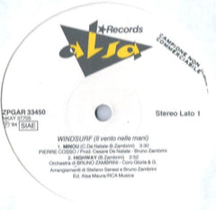 Pierre Cosso : Windsurf (Il Vento Nelle Mani) (Colonna Sonora Originale) (12", MiniAlbum, Promo)