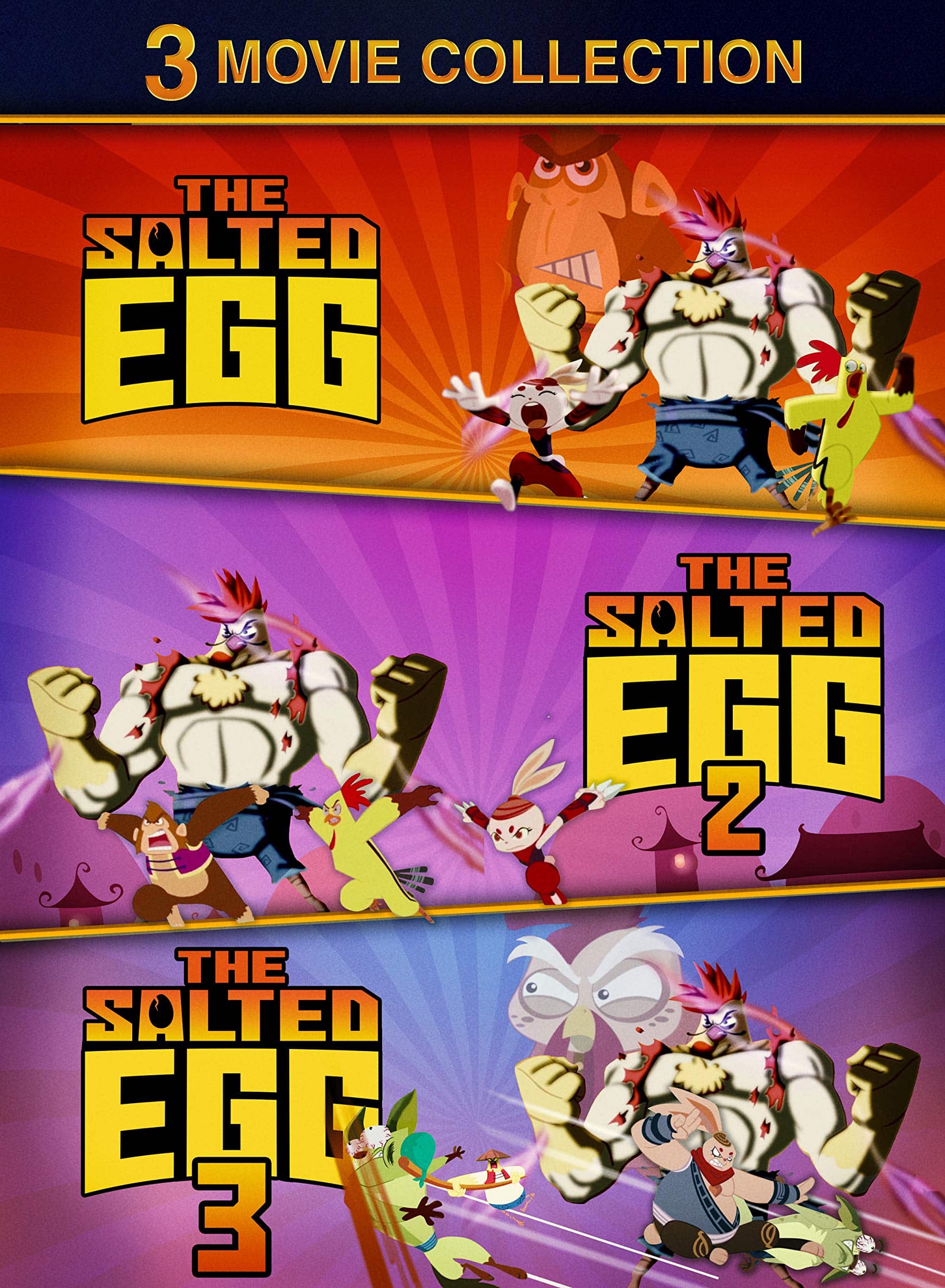 Salted Egg 1+2+3 Pack (DVD)
