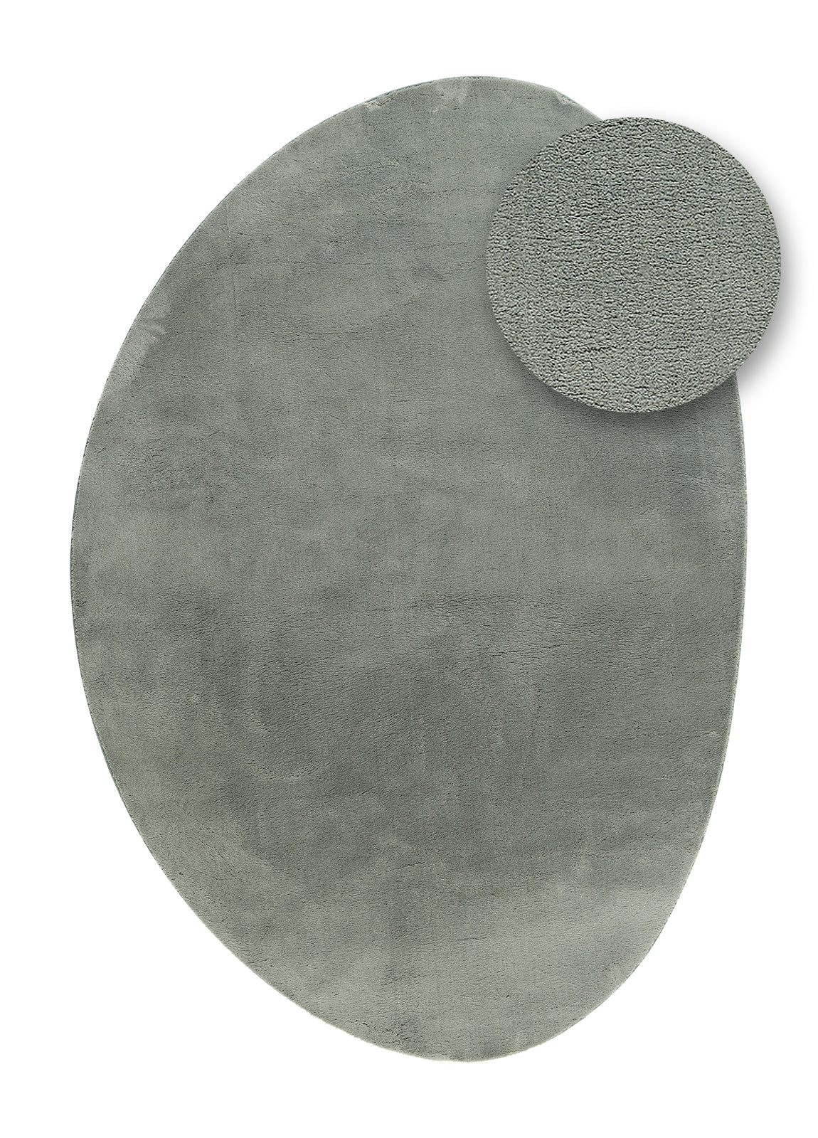 Soft Shape Grön - Ryamatta - KM Home | Mattfabriken