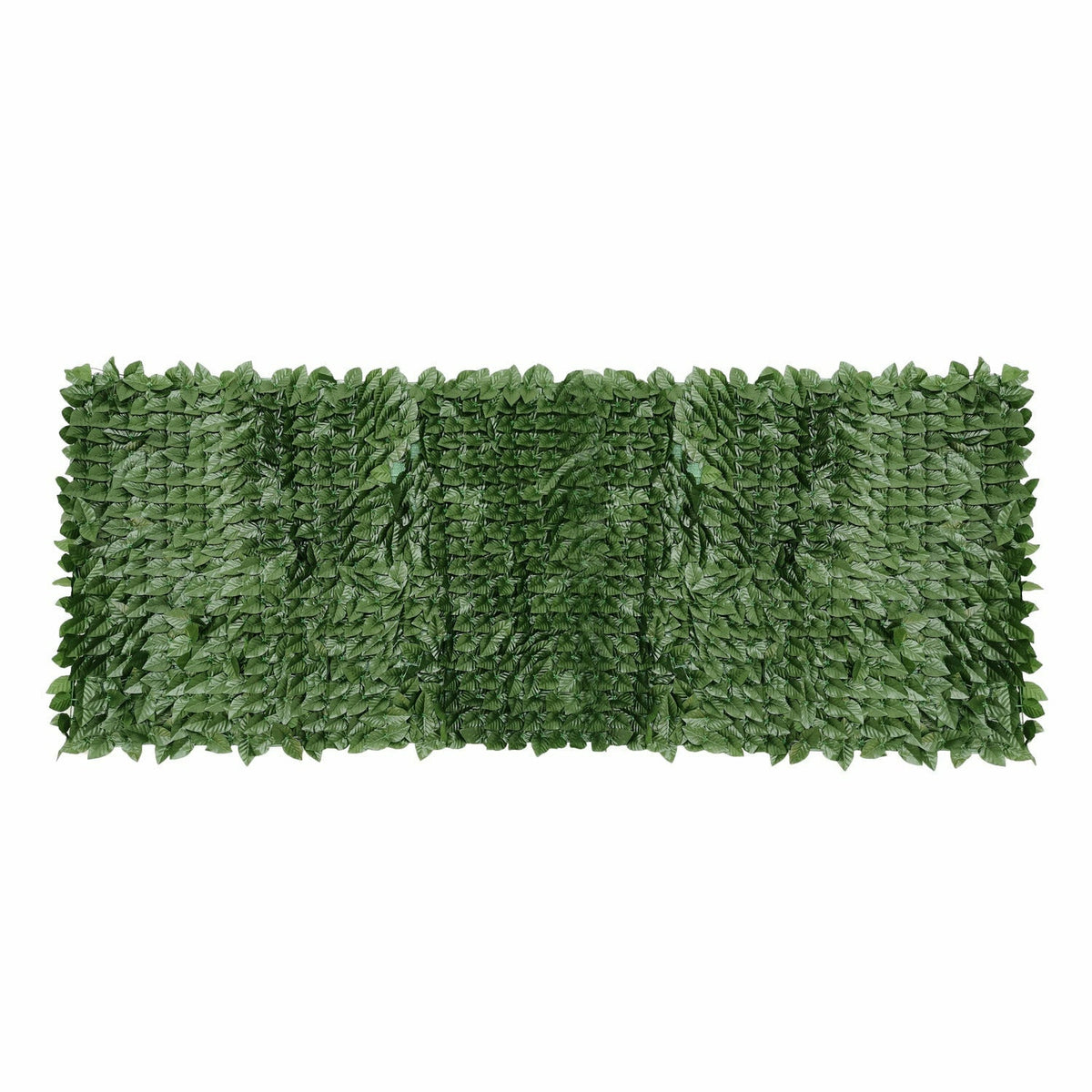 VESTIAMO CASA GIARDINO - Siepe Artificiale con foglie e rete ombreggiante h100x300 cm