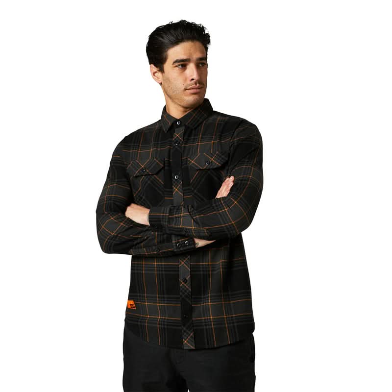 Koszula Fox Traildust 2.0 Flannel Black 1 223608_ZAL431372.jpg