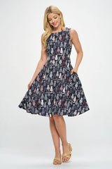LA Soul - Cat Print Dress