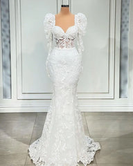 80s wedding dress puffy sleeve
