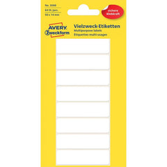 Avery Zweckform -  Etiket avery 3086 50x14mm wit 64st | 10 stuks