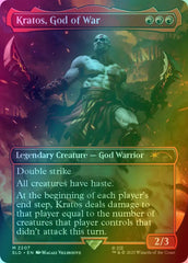 Kratos, God of War [2207] [Borderless] [God of War: Greek] [Secret Lair Drop] [Rainbow Foil]