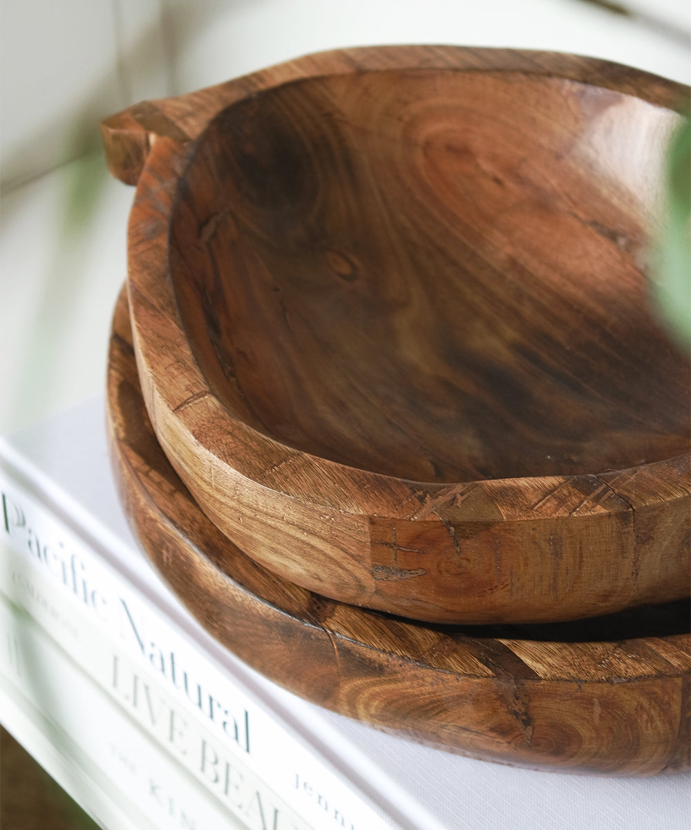 Ciotola media in legno