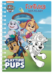 Coloring book Paw Patrol Playtime Pups Funtivity Dot to Dot