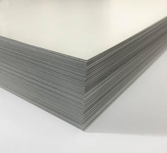310gsm Black Core TCG Cardstock - DIY Proxy - Blank Smooth Blackcore Playing Card Stock - 8.5 * 11in Sheets - Laser or UV Printing Only (20x310gsm Black Core)