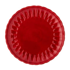Bord aardewerk rood Latina 27cm
