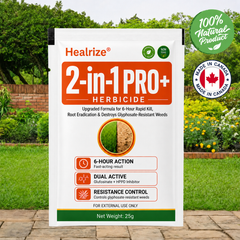 𝗛𝗲𝗮𝗹𝗿𝗶𝘇𝗲® 𝗔𝗱𝘃𝗮𝗻𝗰𝗲𝗱 𝟮-𝗶𝗻-𝟭 𝗣𝗿𝗼+ 𝗛𝗲𝗿𝗯𝗶𝗰𝗶𝗱𝗲 | Upgraded Formula for 6-Hour Rapid Kill, Root Eradication & Destroys Glyphosate-Resistant Weeds