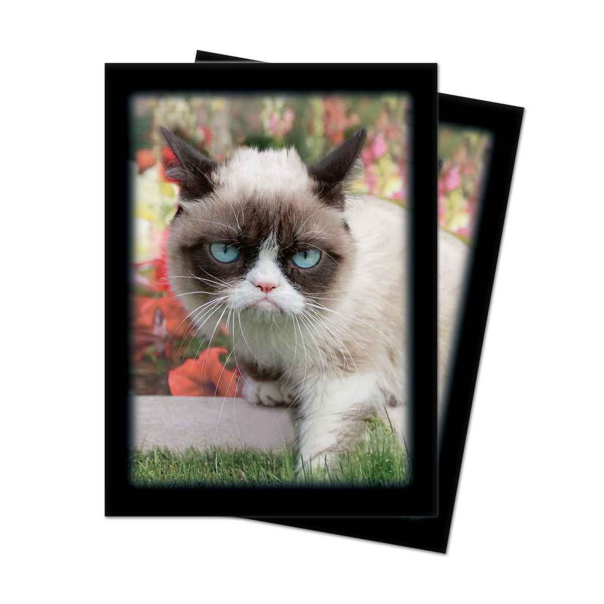 Grumpy Cat Flowers Standard DECK PROTECTOR® Sleeves (50ct)
