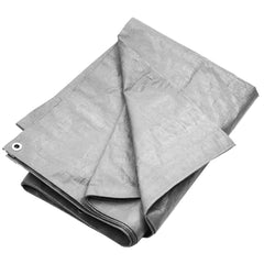Presenning 180 g/m² 4x4 m grå HDPE