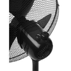 Concept - Ventilator - Statiefventilator - Ventilator Staand - 40W - 3 snelheden - zwart - VS5050