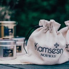 Nordlys Duftlys - Begamot , Labdanum & Lær