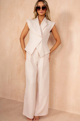Madeline Pink Wide Leg Trousers