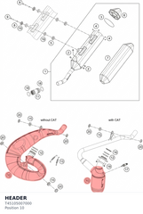 Diagram preview: HEADER (T45105007000)