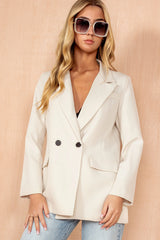 Nell Stone Double Breasted Blazer