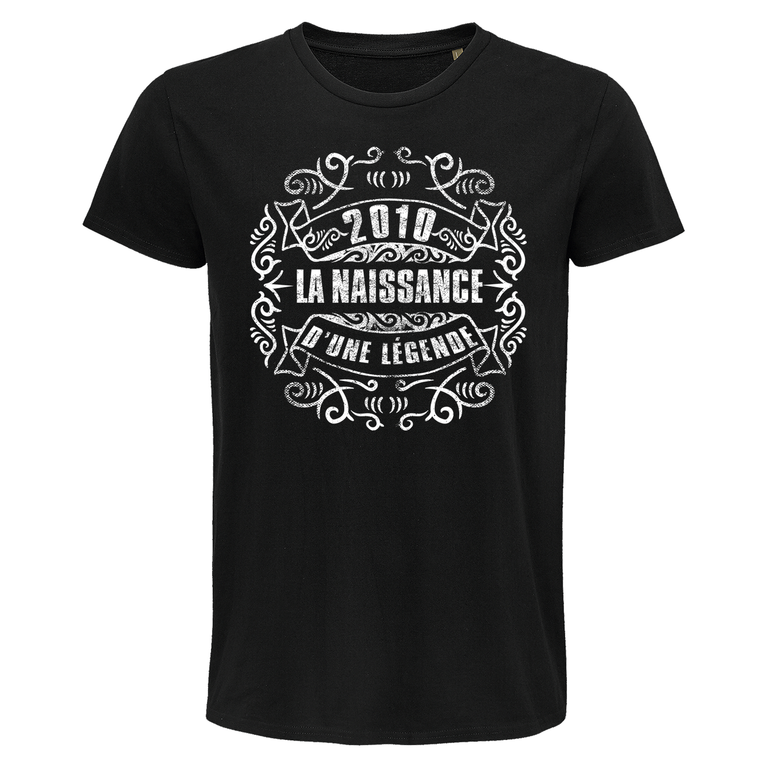 T-shirt Homme Naissance Légende 2010 - Planetee