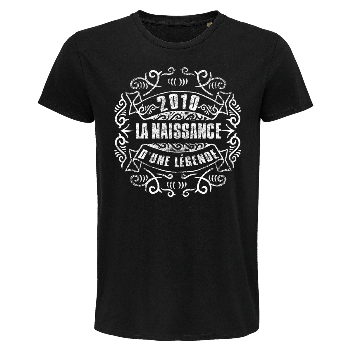 T-shirt Homme Naissance Légende 2010 - Planetee