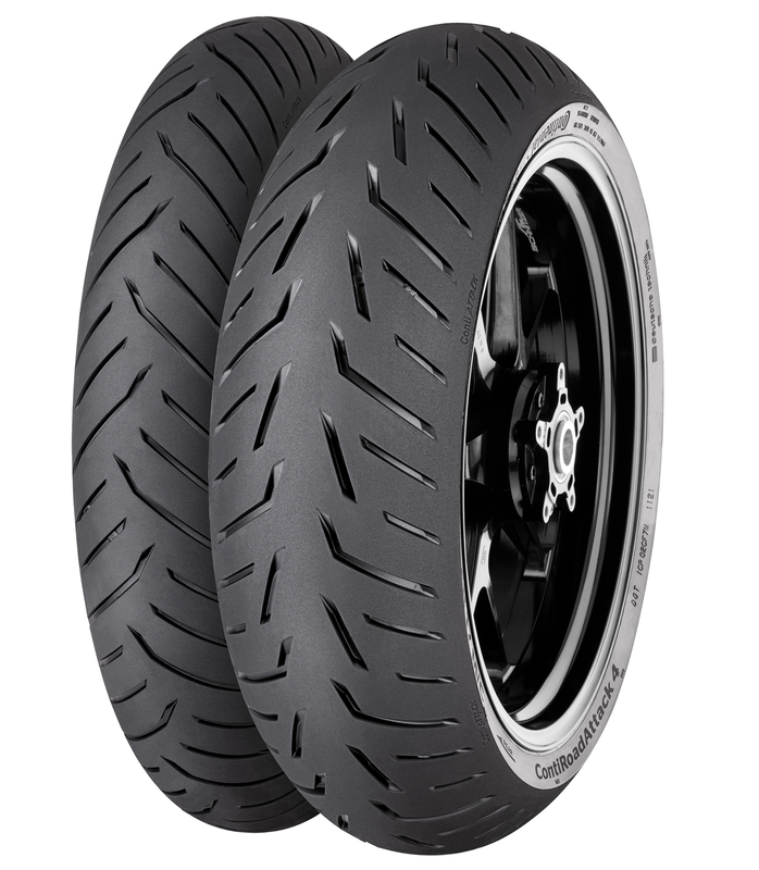 Continentale band Contiroad Attack 4 180/55 ZR 17 m/c (73W) TL