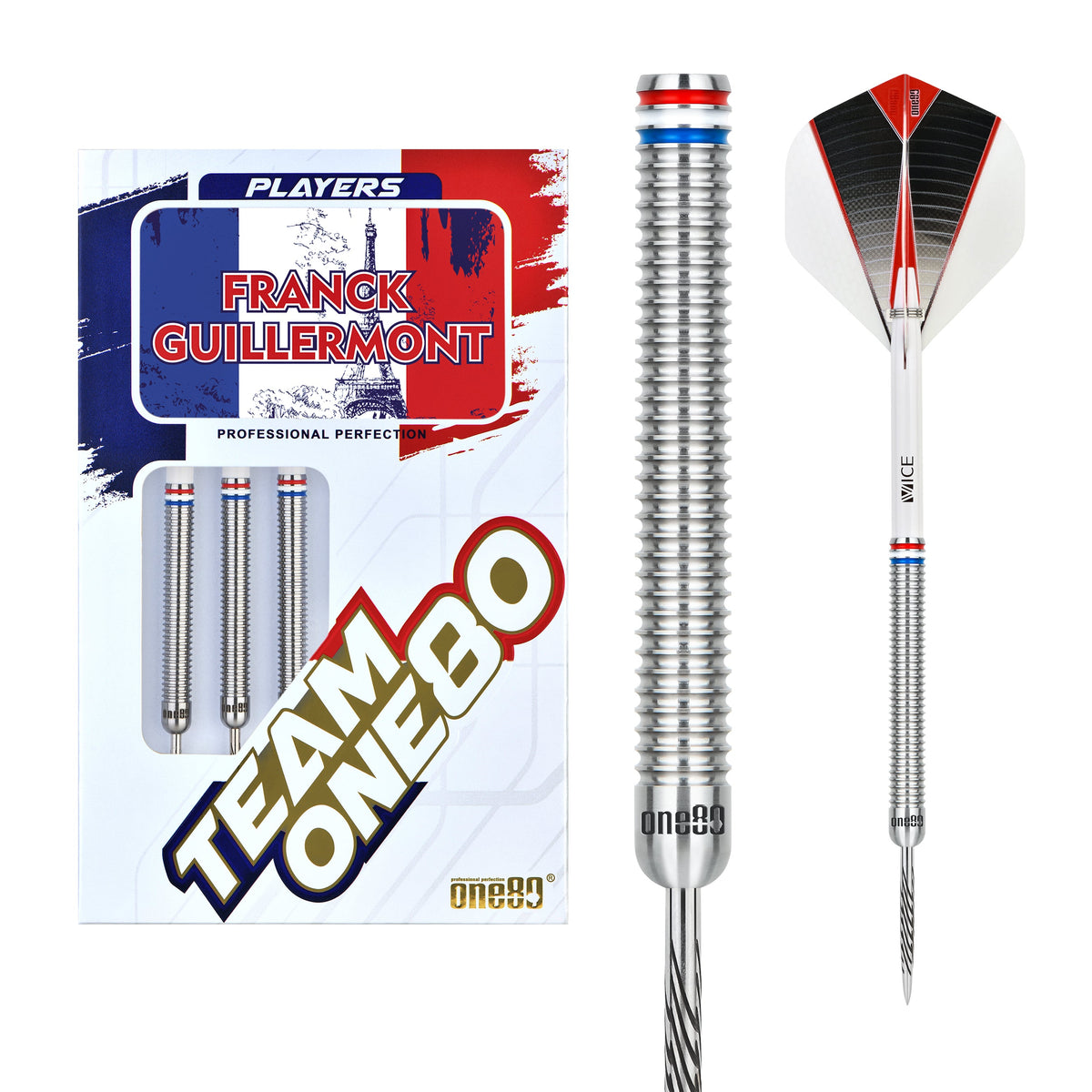 ONE80 Franck Guillermont Signature Dart II Steeltip 22g