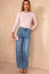 Giabella Pink Slinky Top
