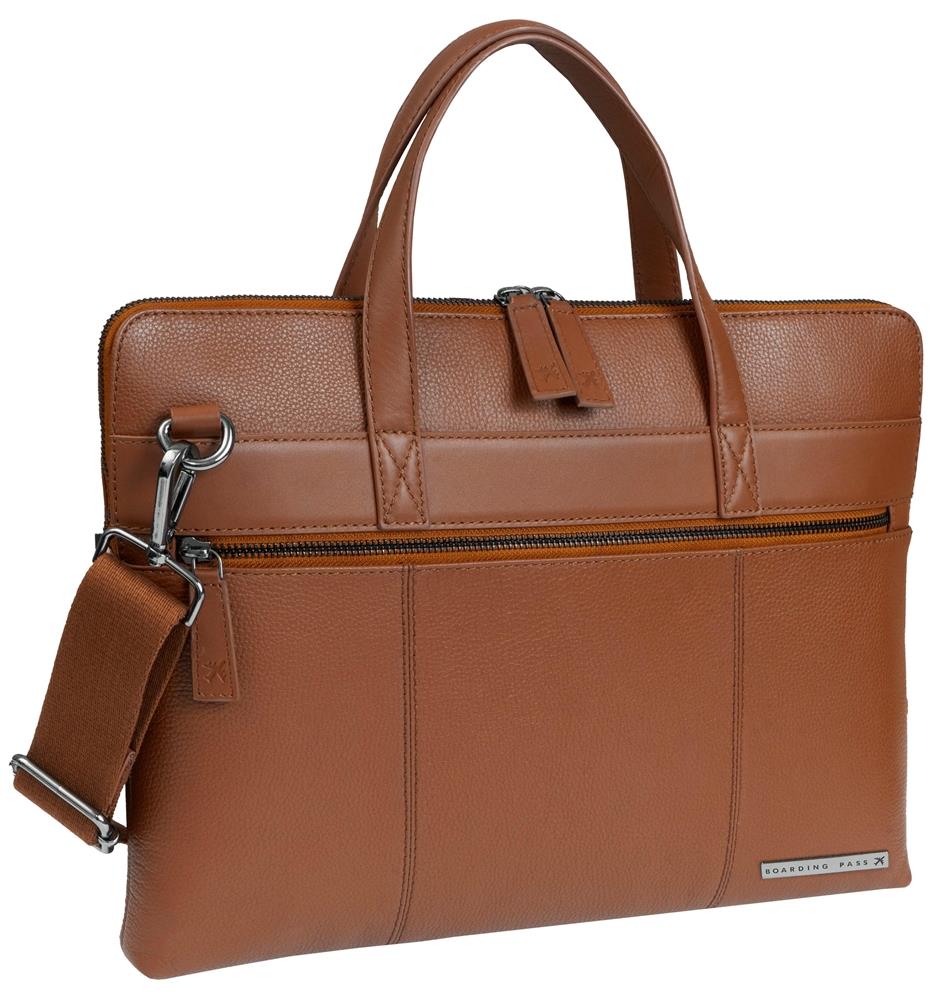 Hey Handsome Pebble Grain Briefcase Size 16" BPBS1017-359-BT